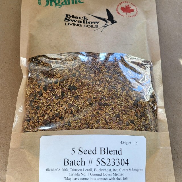 5 Seed Cover Crop Blend 1Lb