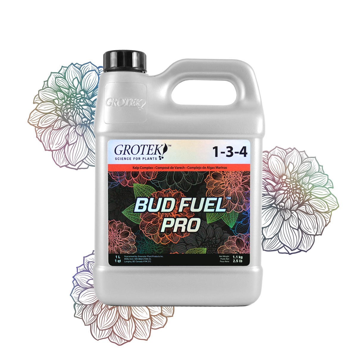 Grotek Bud Fuel Pro 500mL (1-3-4) (CLEARANCE 30% OFF)
