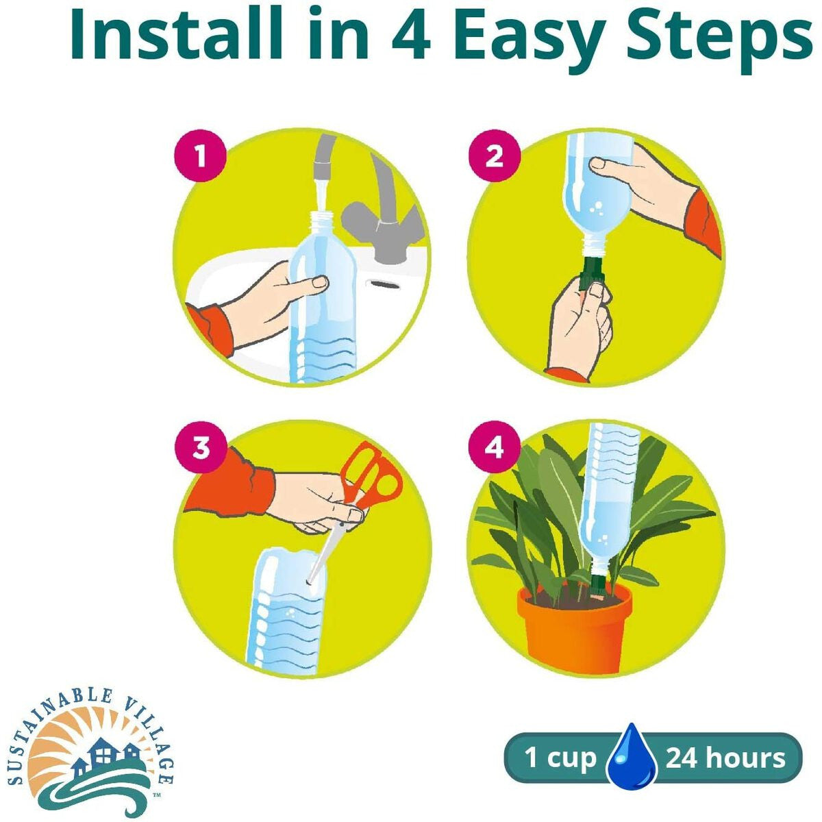 Blumat Easy Bottle Adapter 植物浇水桩