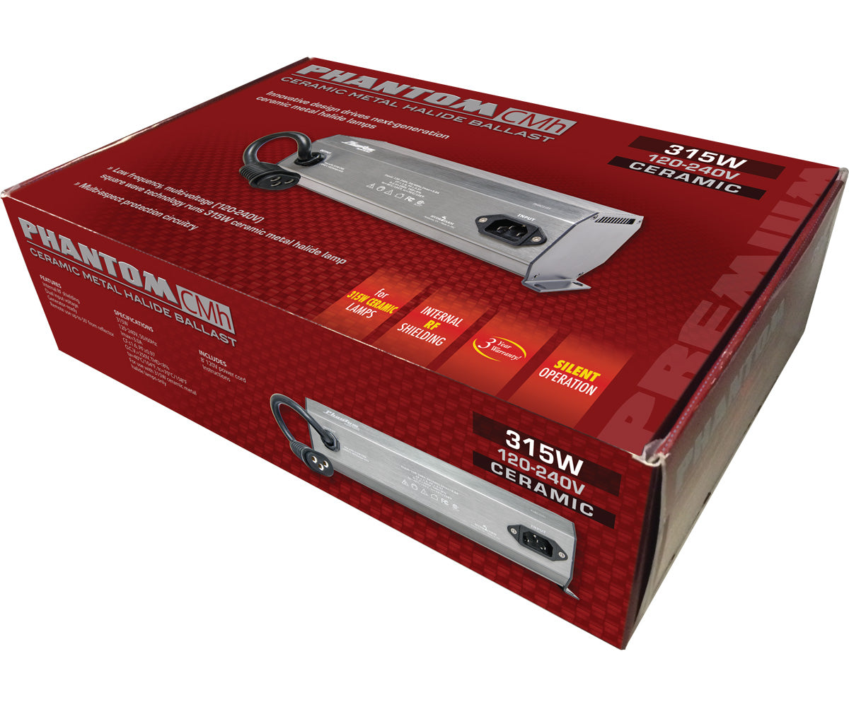 Phantom II CMH 数字镇流器,315W,120V/240V(特殊订单)