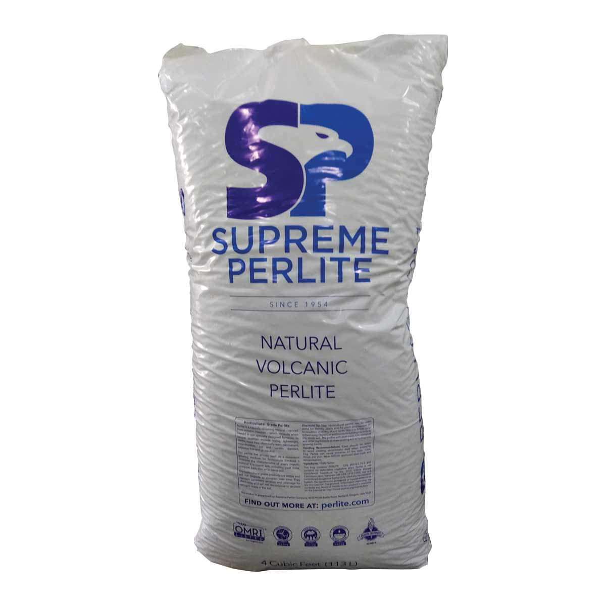 Supreme Perlite Coarse 4Cf / 113L (OMRI)