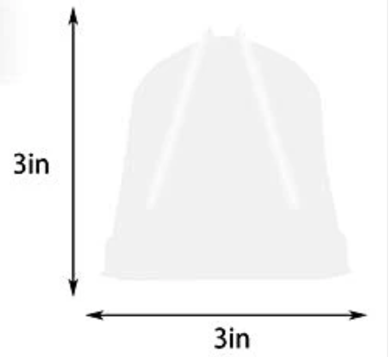 方形育苗盆 (2.7")