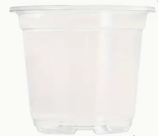Clear Nursery Pot & Dome (4")