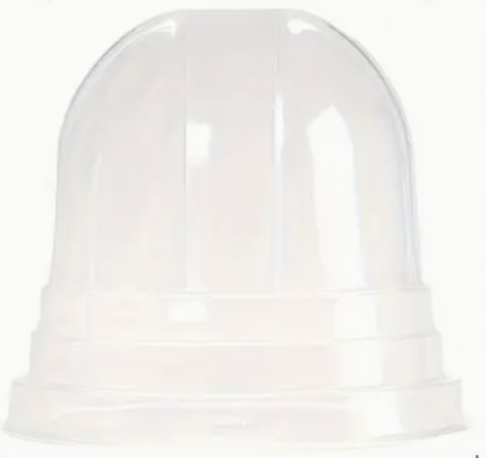 Clear Nursery Pot & Dome (4")