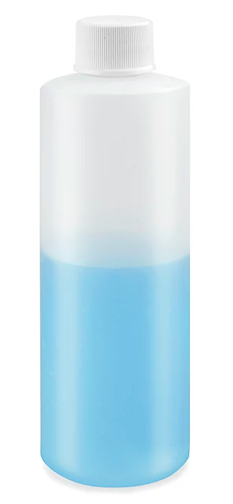 Bouteilles cylindriques naturelles