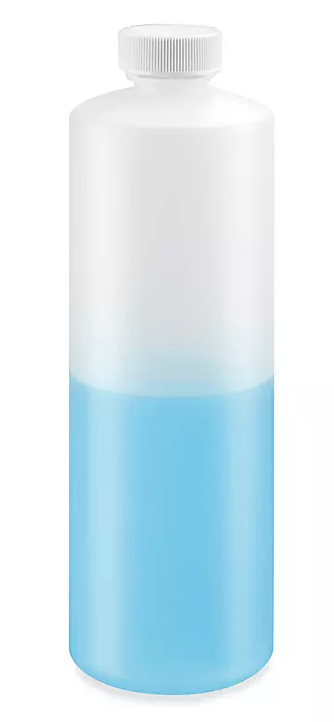 Bouteilles cylindriques naturelles