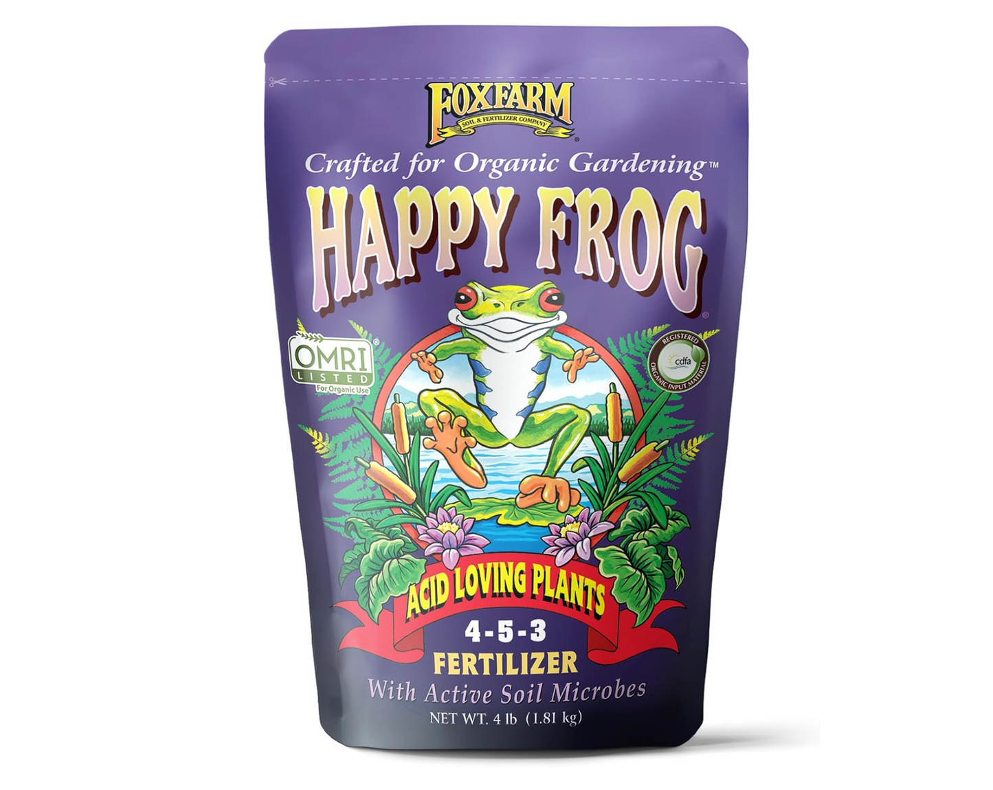 FoxFarm Happy Frog Fertilizer OMRI