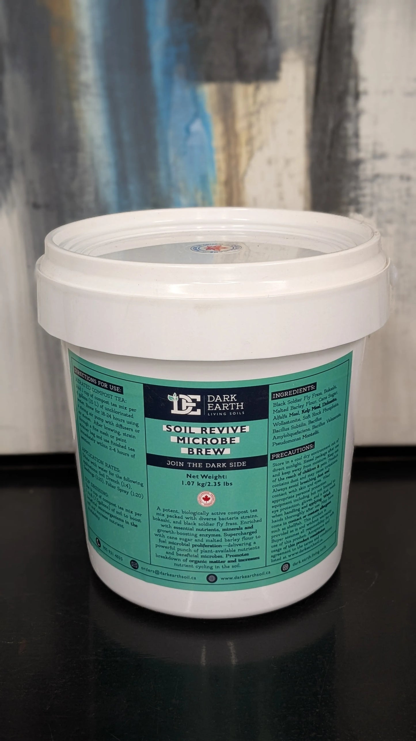 Dark Earth Soil Revive Microbe Brew