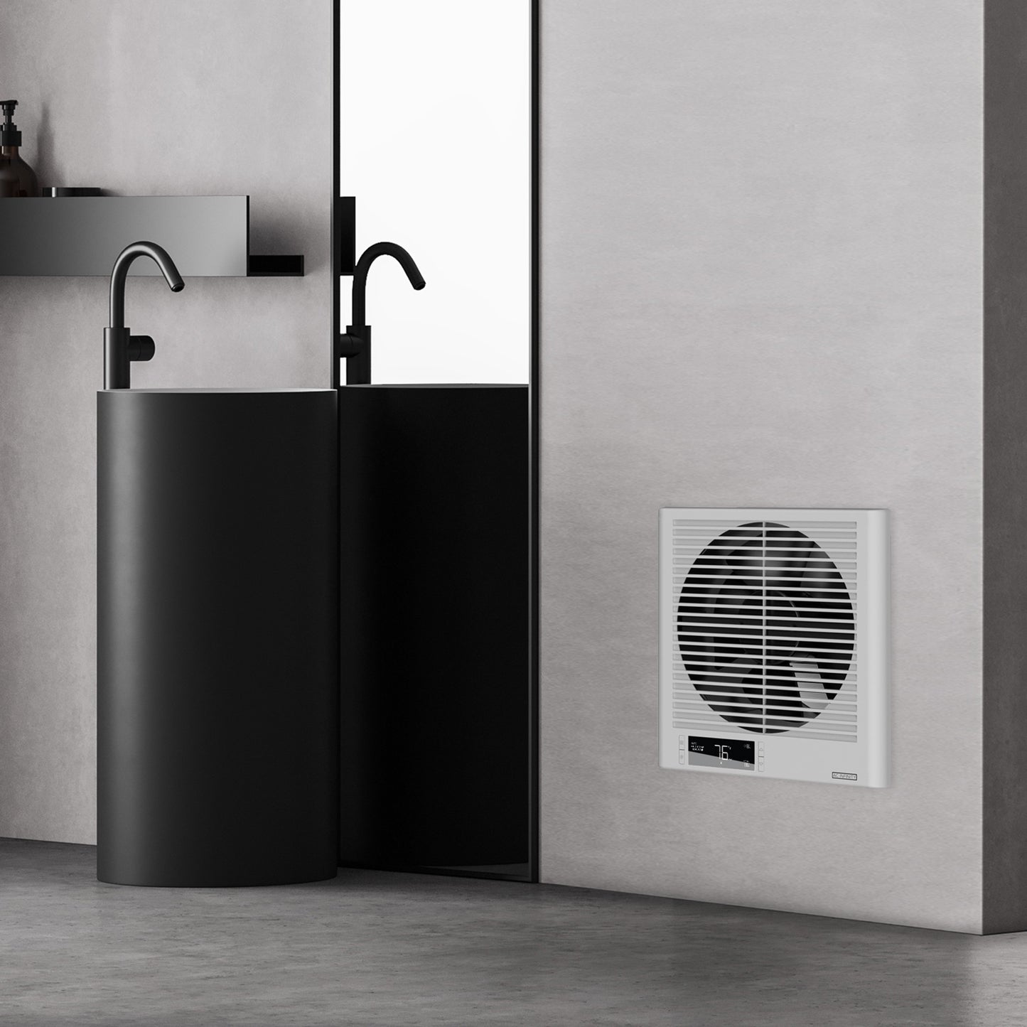 Ventilateur AC Infinity de pièce à pièce, flux d'air à 2 voies, contrôle de la température (8 pouces) (commande spéciale)