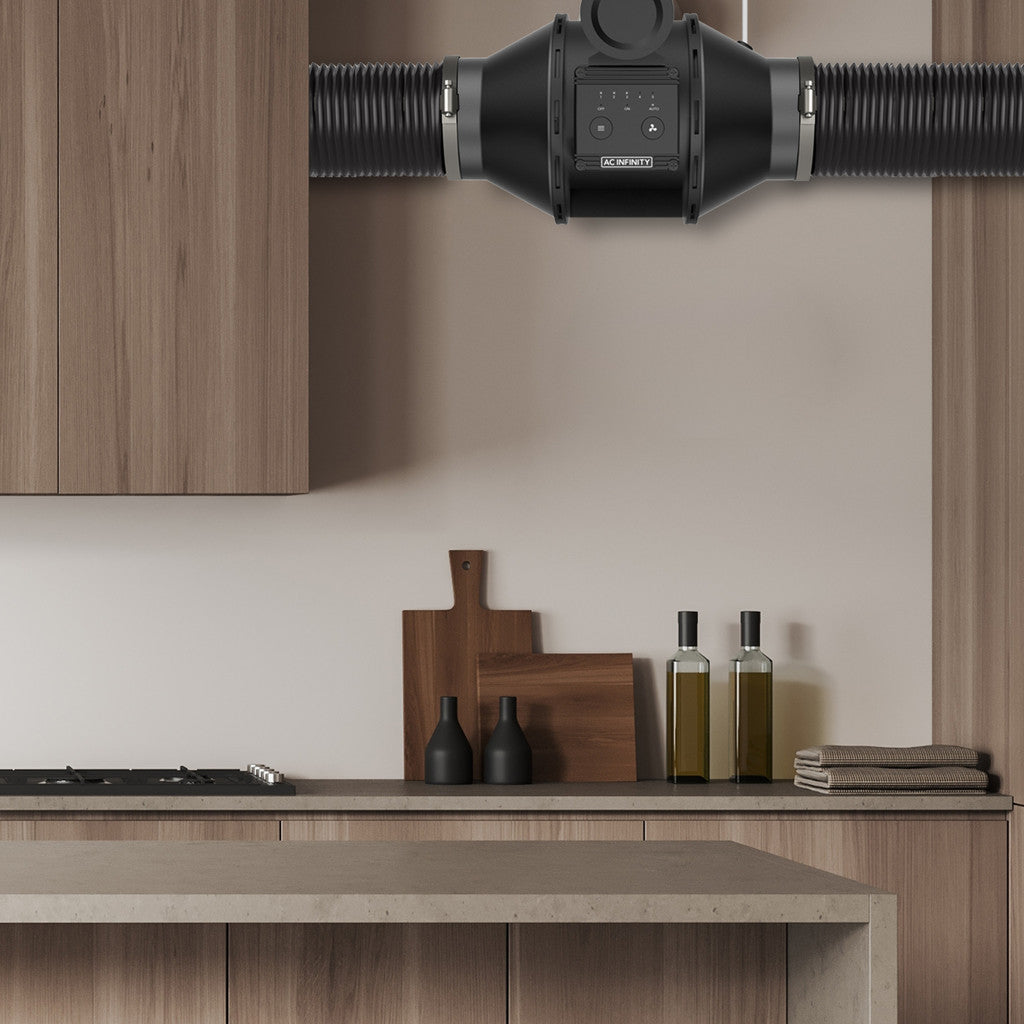 AC Infinity Automatic Booster Duct Fans 4" W/ Pressure Switch (Special Order)