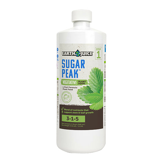 Earth Juice Sugar Peak Vegetative Plant Food (3-1-5) (Discontinued)