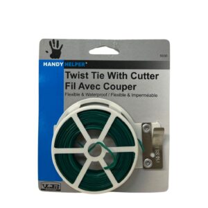 HandyHelper Twist Tie W/ Cutter