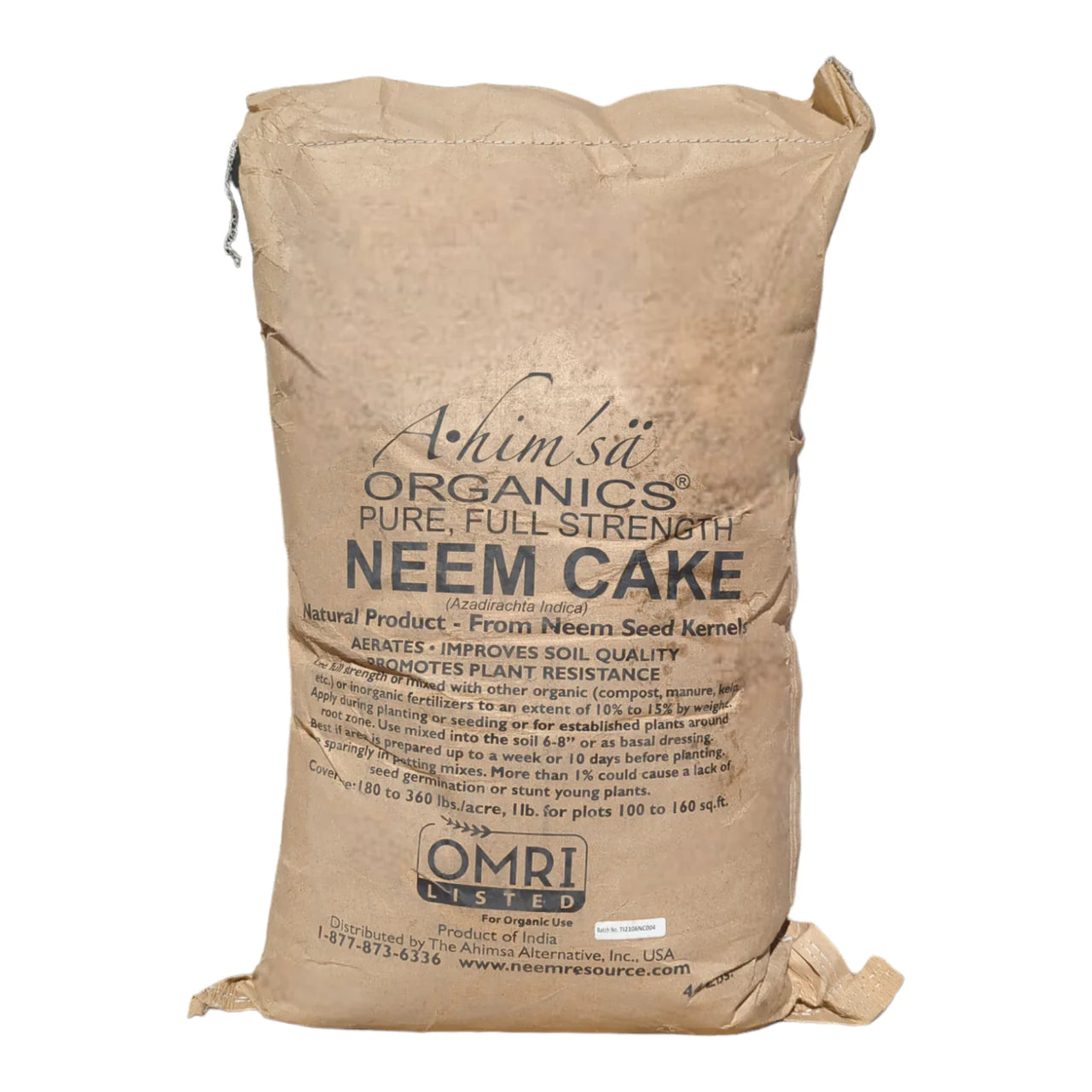 Neem Cake (Ahimsa Organics)