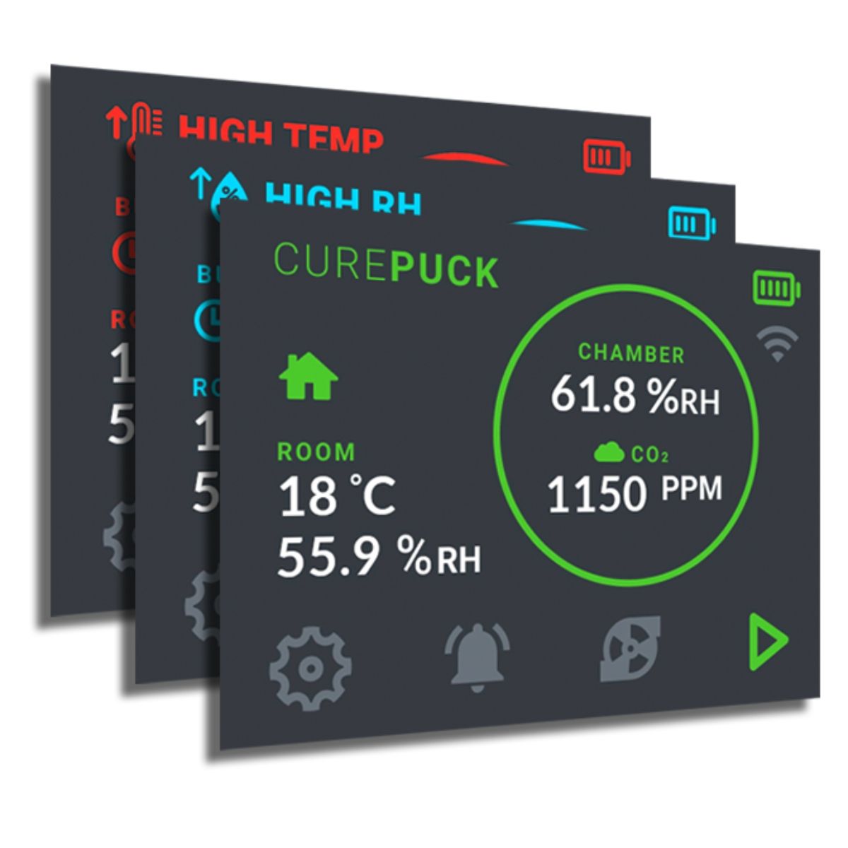 Twister Trimmer Cure Puck Environment Real time Monitoring (Special Order) *