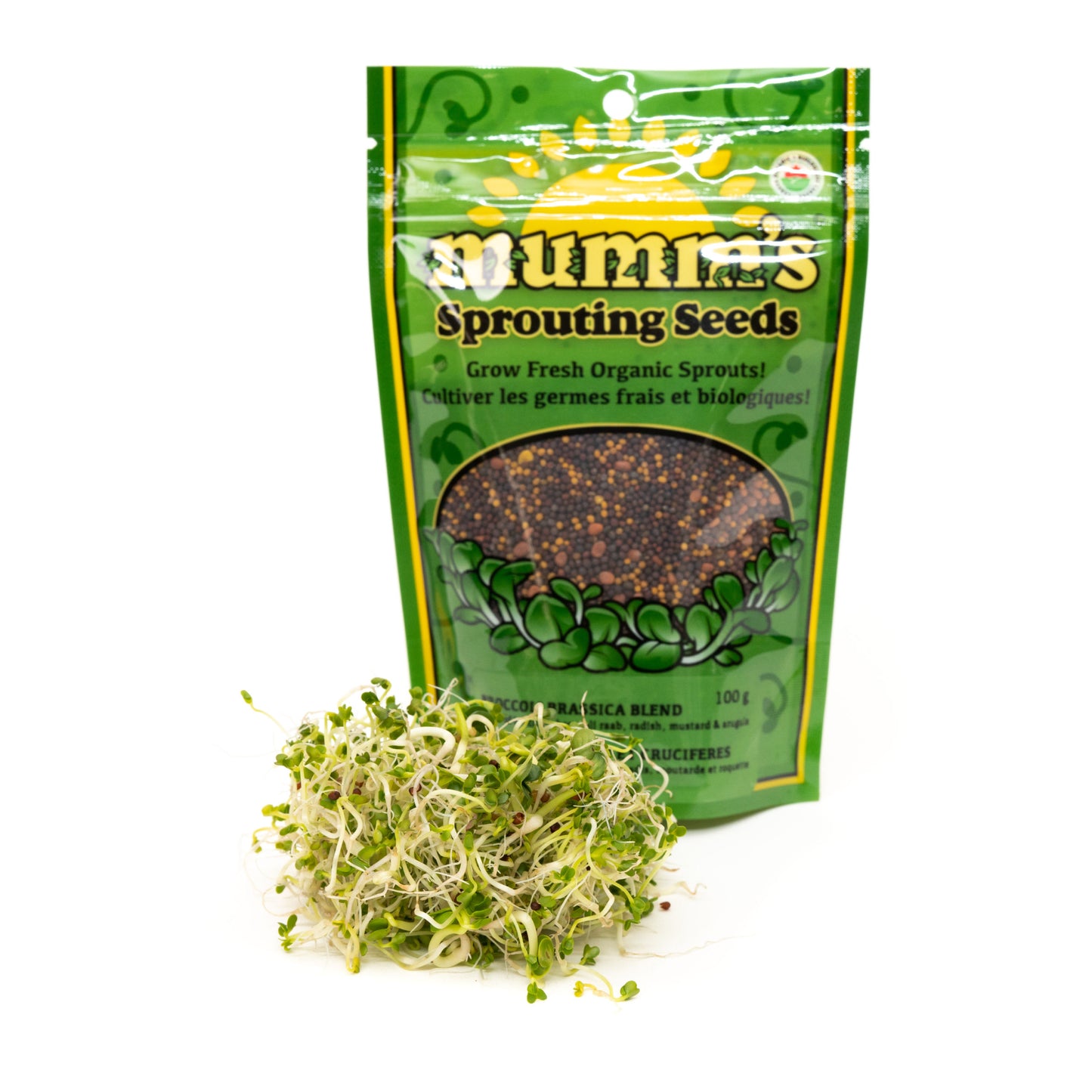 Mumm's Sprouting Seeds Broccoli Brassica Blend