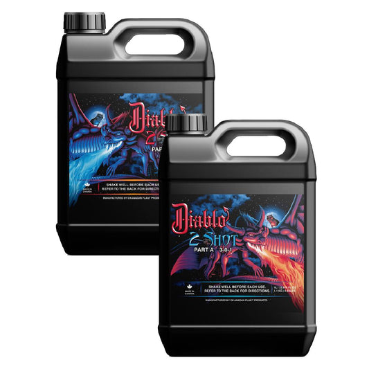 Diablo Nutrients Two Shot (2 Shot) Part A & B 1 Liter Bundle