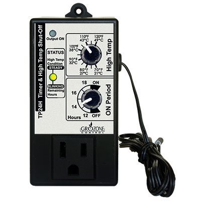 GZ 24H Timer w/ High Temp Shut-Off