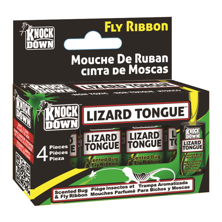Knock Down Lizard Tongue Fly Ribbon
