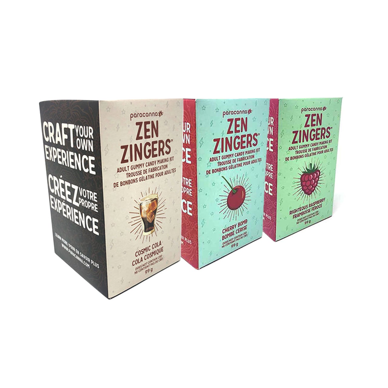 ZenZingers Pandemic Peach Gummy Mix Refill - Do It Yourself Edibles Kits