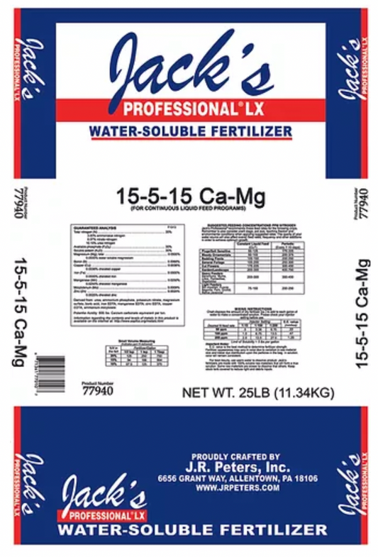 Jacks Professional Cal Mag LX (15-5-15)