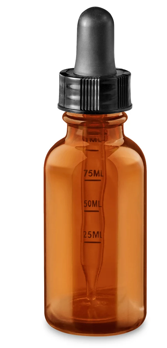 Glass Dropper Bottles Amber