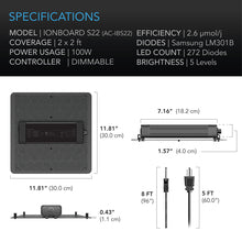 AC Infinity IONBOARD LED 植物生长灯(全光谱)