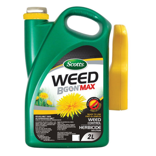 Scotts Weed B Gon Max RTU avec pulvérisateur à connexion rapide 2L