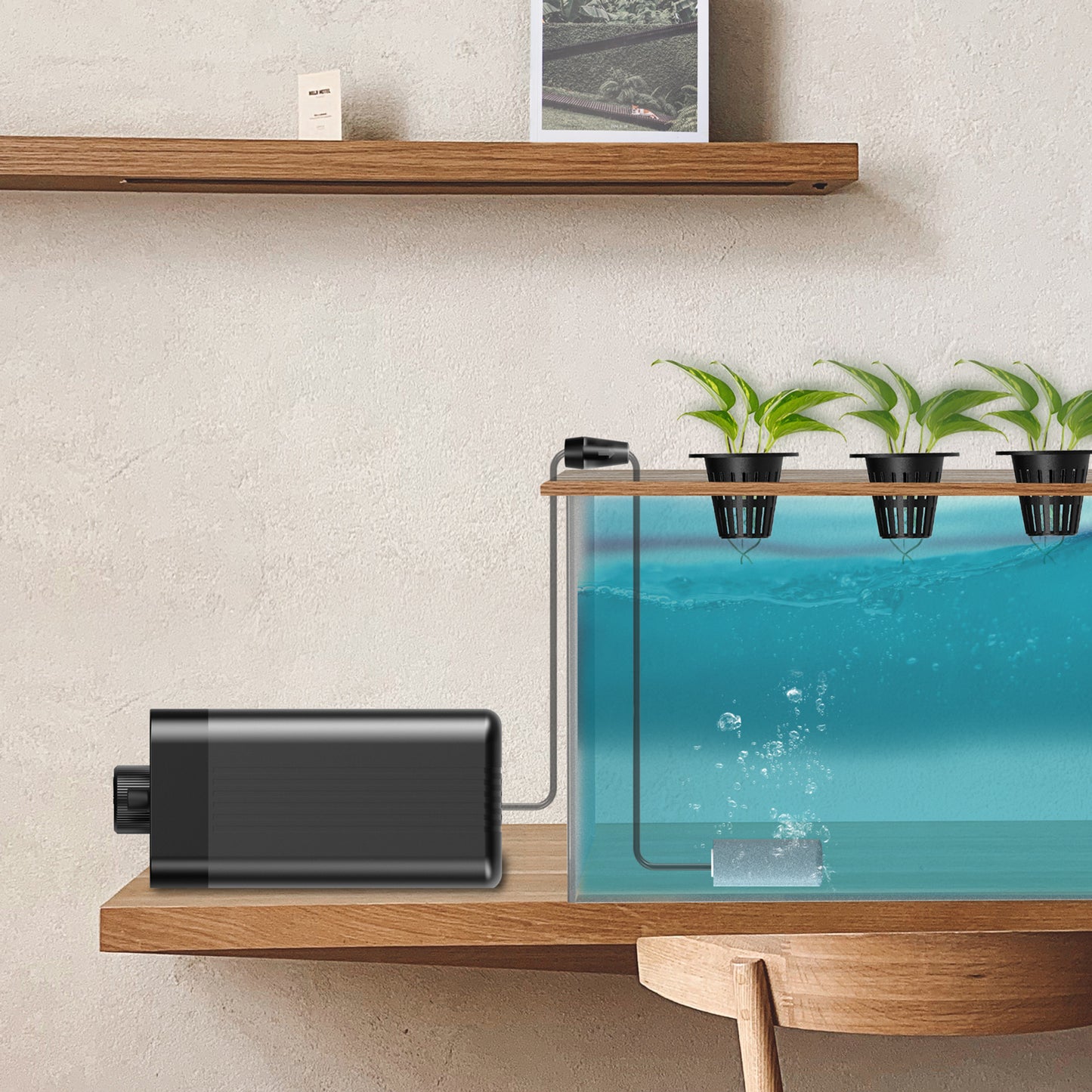 AC Infinity Hydroponic Air Pumps (W/ Air Stone, Tubing, & Check Valve)