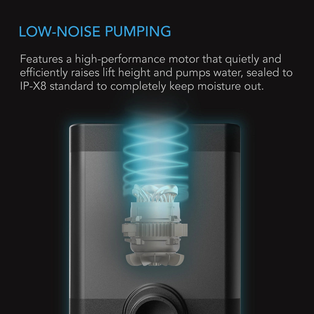 ac infinity water pumps low noise