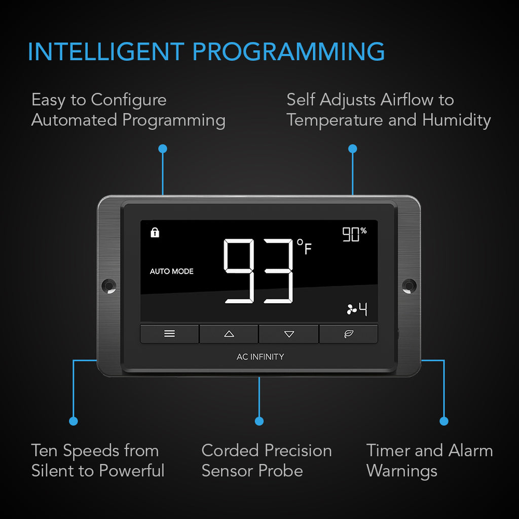 AC Infinity CLOUDWAY Whole House EC Fans w/ Temp & Humidity Controller (Sale 20% OFF)