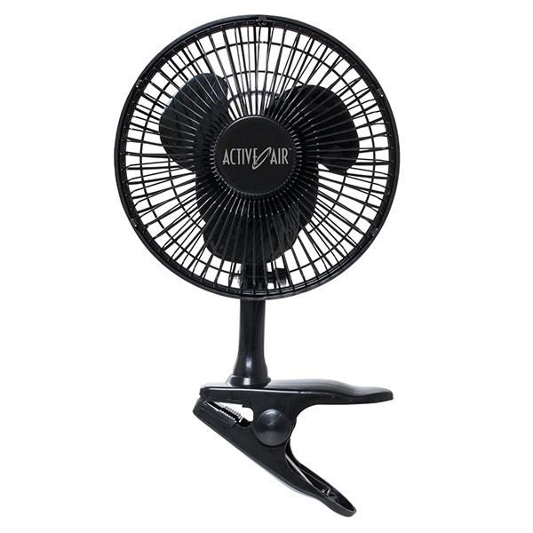 active air clips fans black