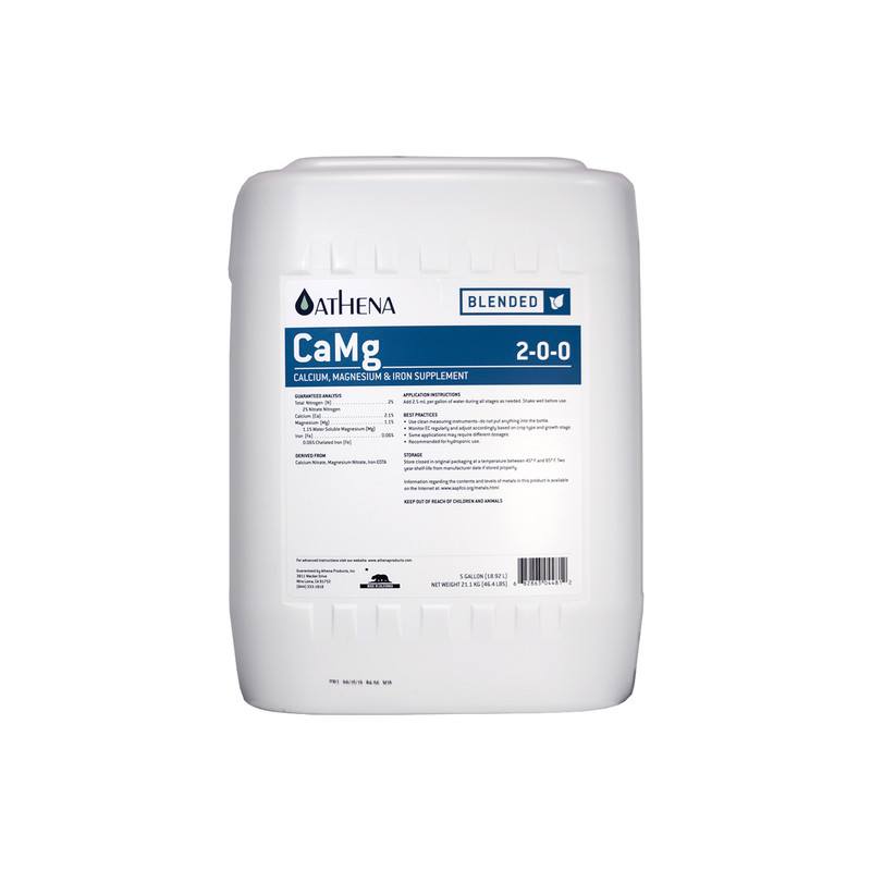 Athena Nutrients Blended Line CaMg Calcium, Magnesium and Iron Supplement (2-0-0) 20 Litres