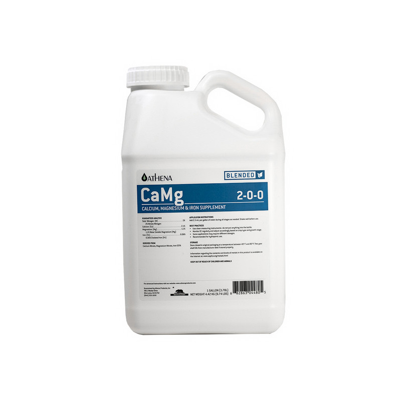 Athena Nutrients Blended Line CaMg Calcium, Magnesium and Iron Supplement (2-0-0) 4 litres