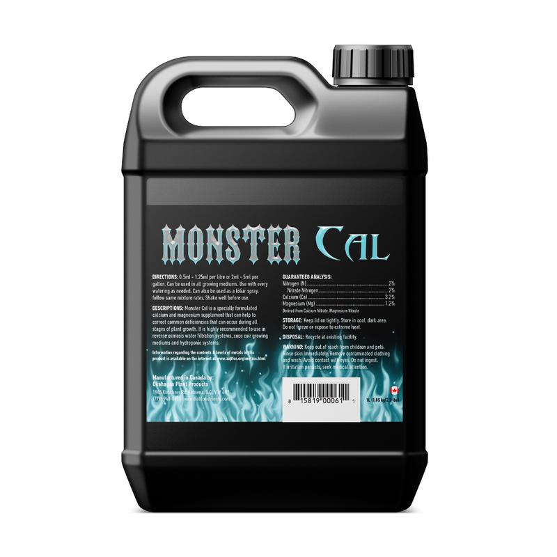 Diablo Nutrients Diablo Monster Cal 1 Liter Back Bottle
