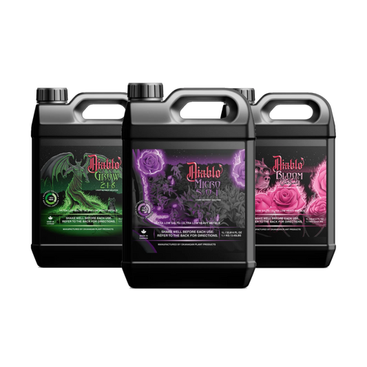 Diablo Nutrients Grow, Micro, And Bloom 1 Liter Bundle