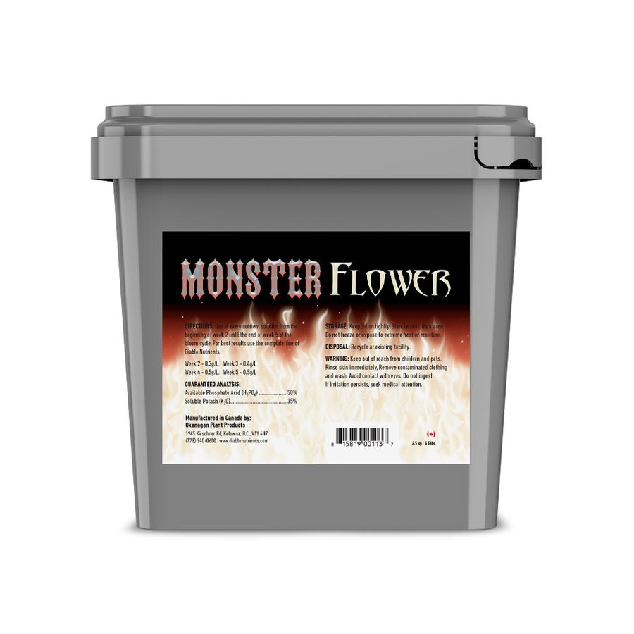 Diablo Nutrients Monster Flower 2.5 KG Back