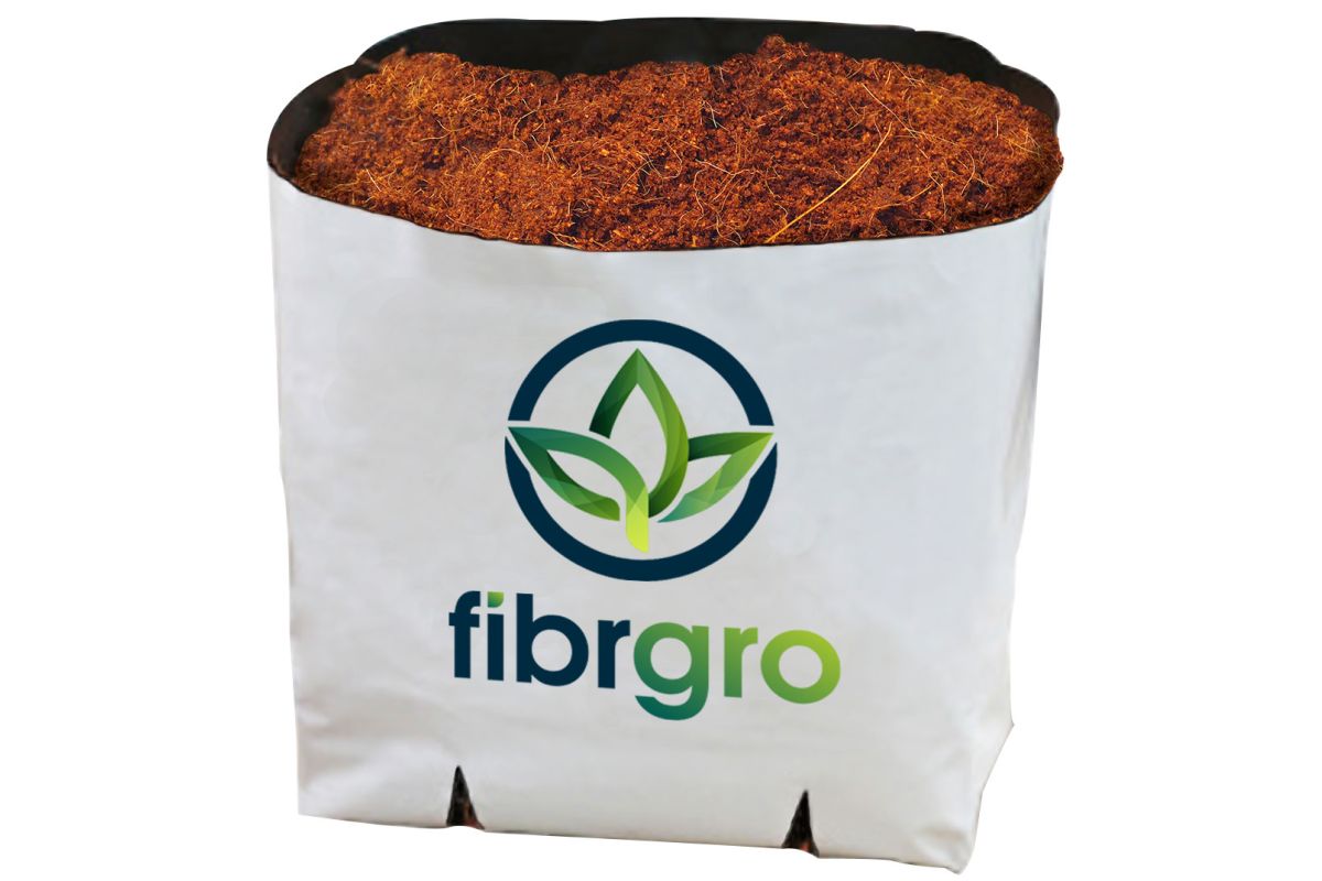 Sac de culture à dessus ouvert tamponné Fibrgro (Coco)