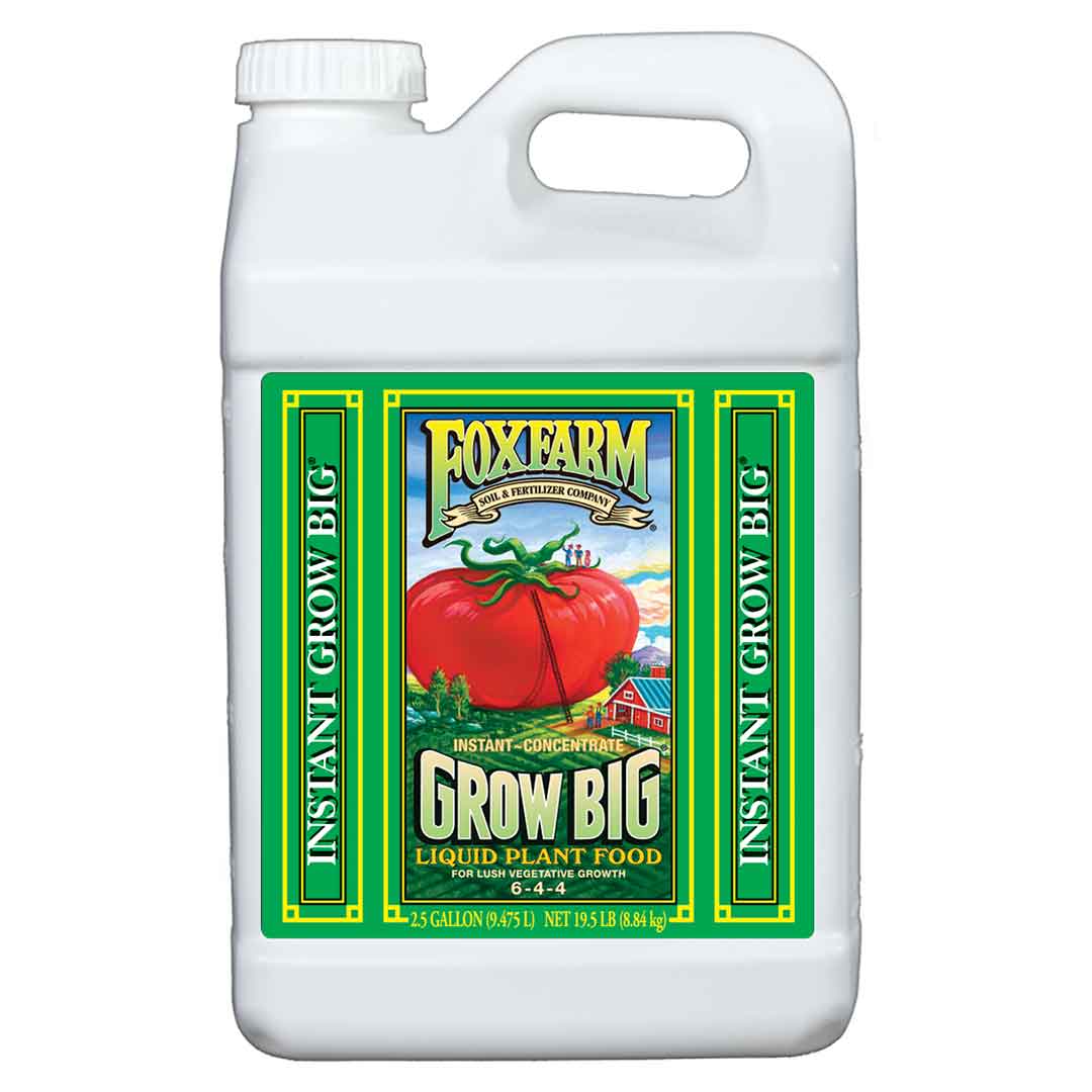 foxfarm grow big 2.5 gallon
