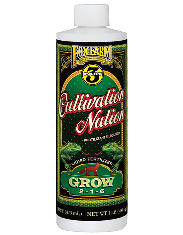 Fox Farm Nutrients Cultivation Nation Grow 1 Pint