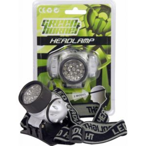 Lampe frontale Hornet verte