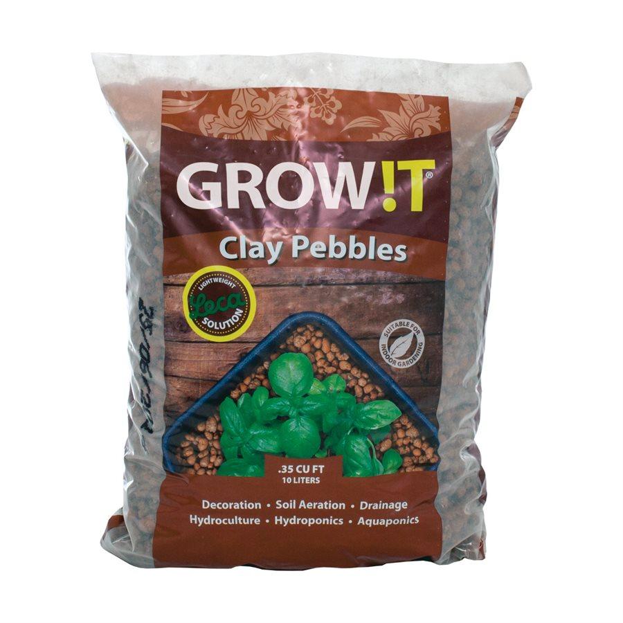 GROW!T Clay Pebbles 4-16mm (LECA)
