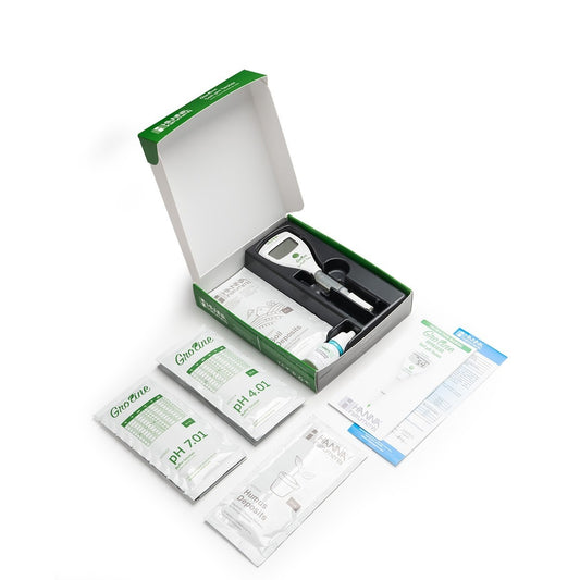 GroLine Soil pH Tester - HI981030 what's included