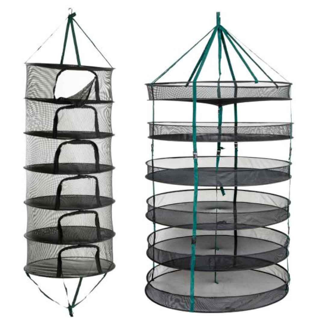 Hydrofarm STACK!T Drying Racks With Zipper Or Clips