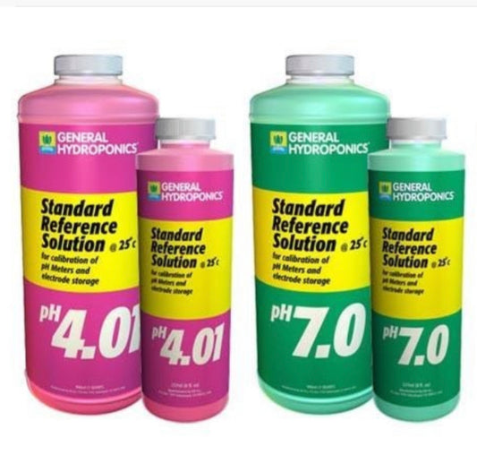 Solutions d'étalonnage du pH pour la culture hydroponique générale