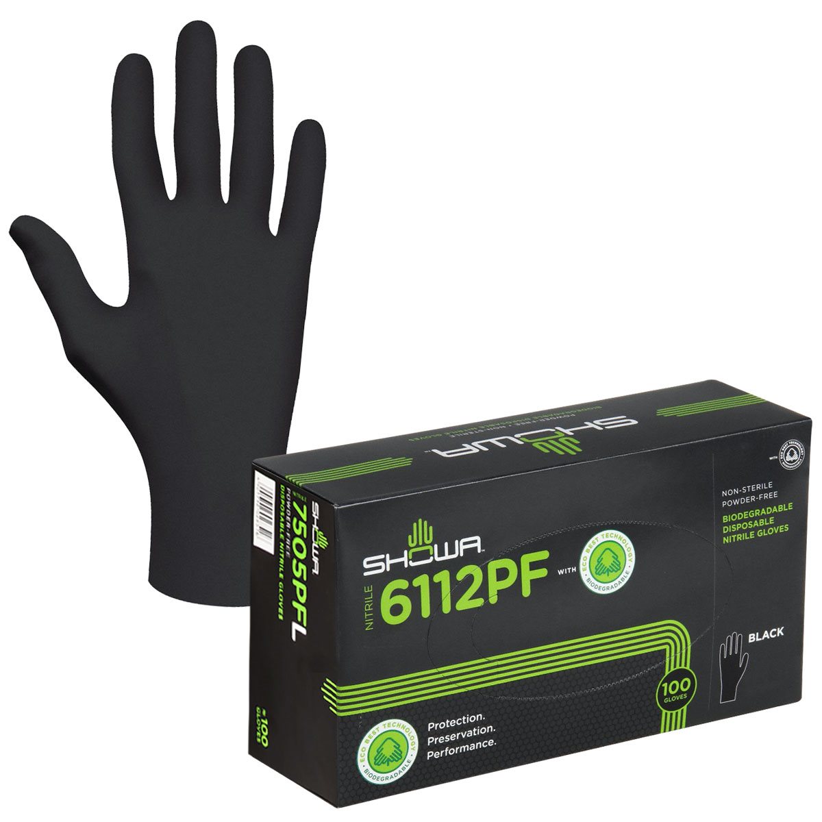 Showa Biodegradable Gloves (100 Pack)
