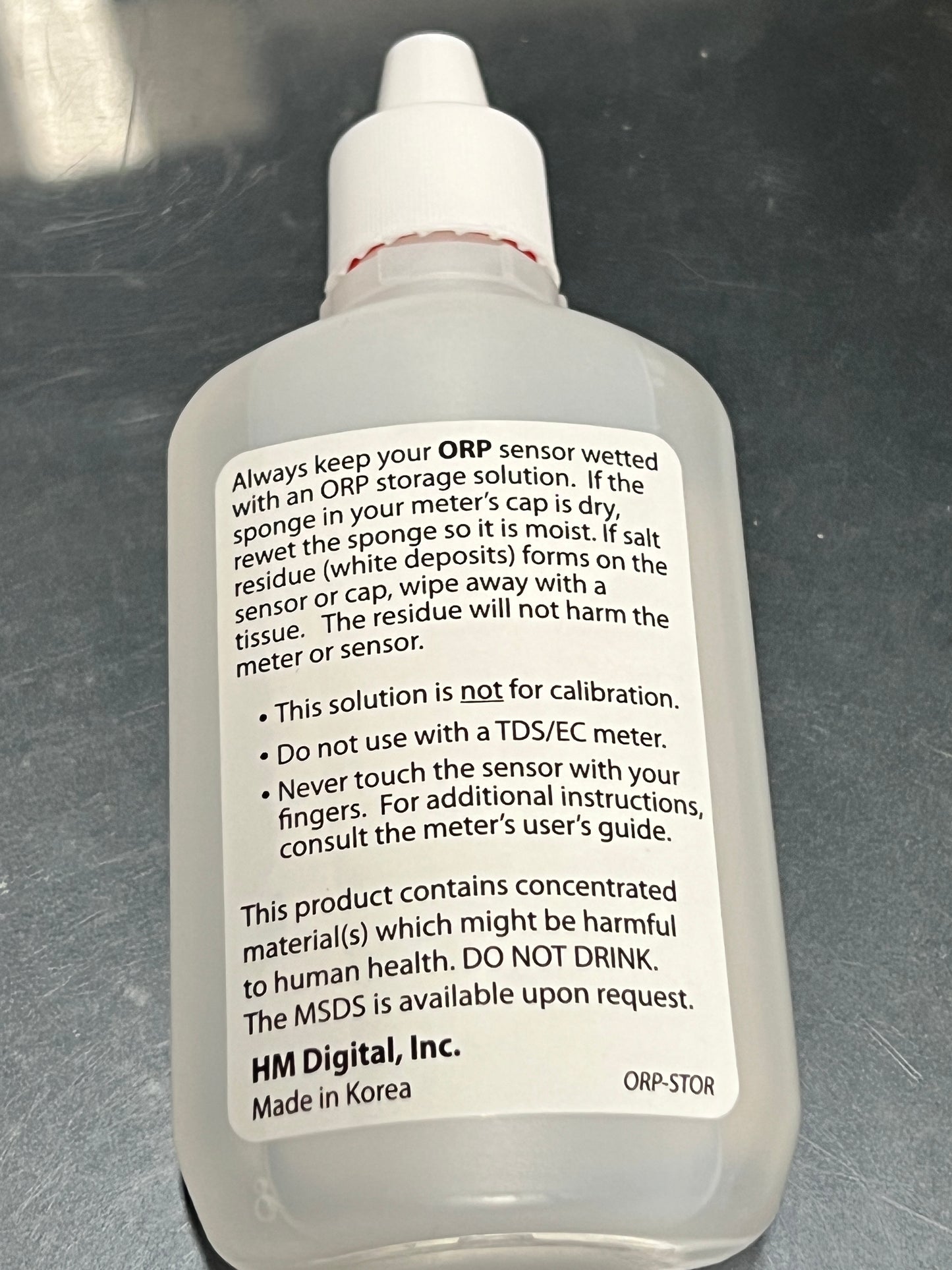 HM Digital pH & ORP Electrode Storage Solution