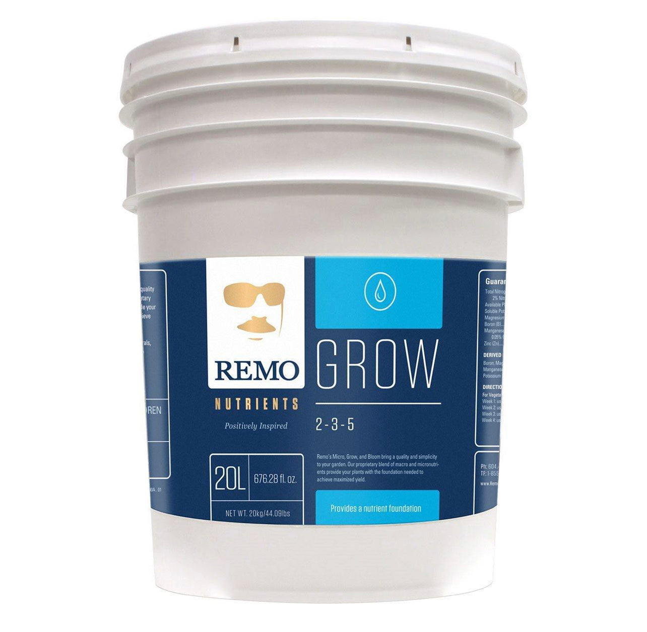 Remo Nutrients Micro,成长,绽放