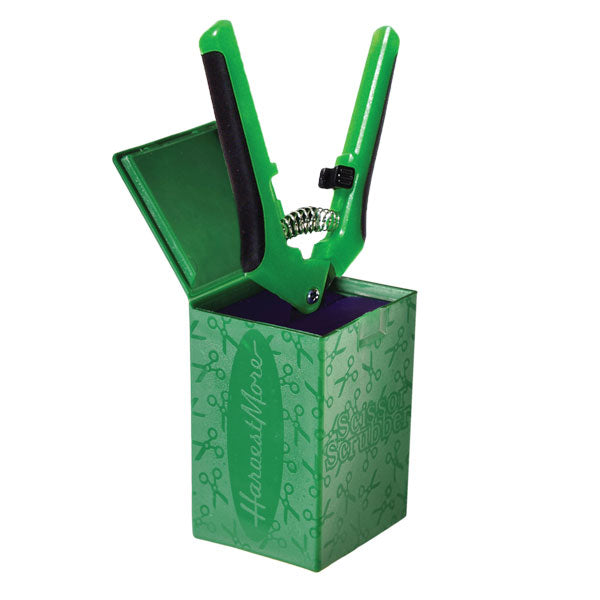 trim bin scissor scrubbers