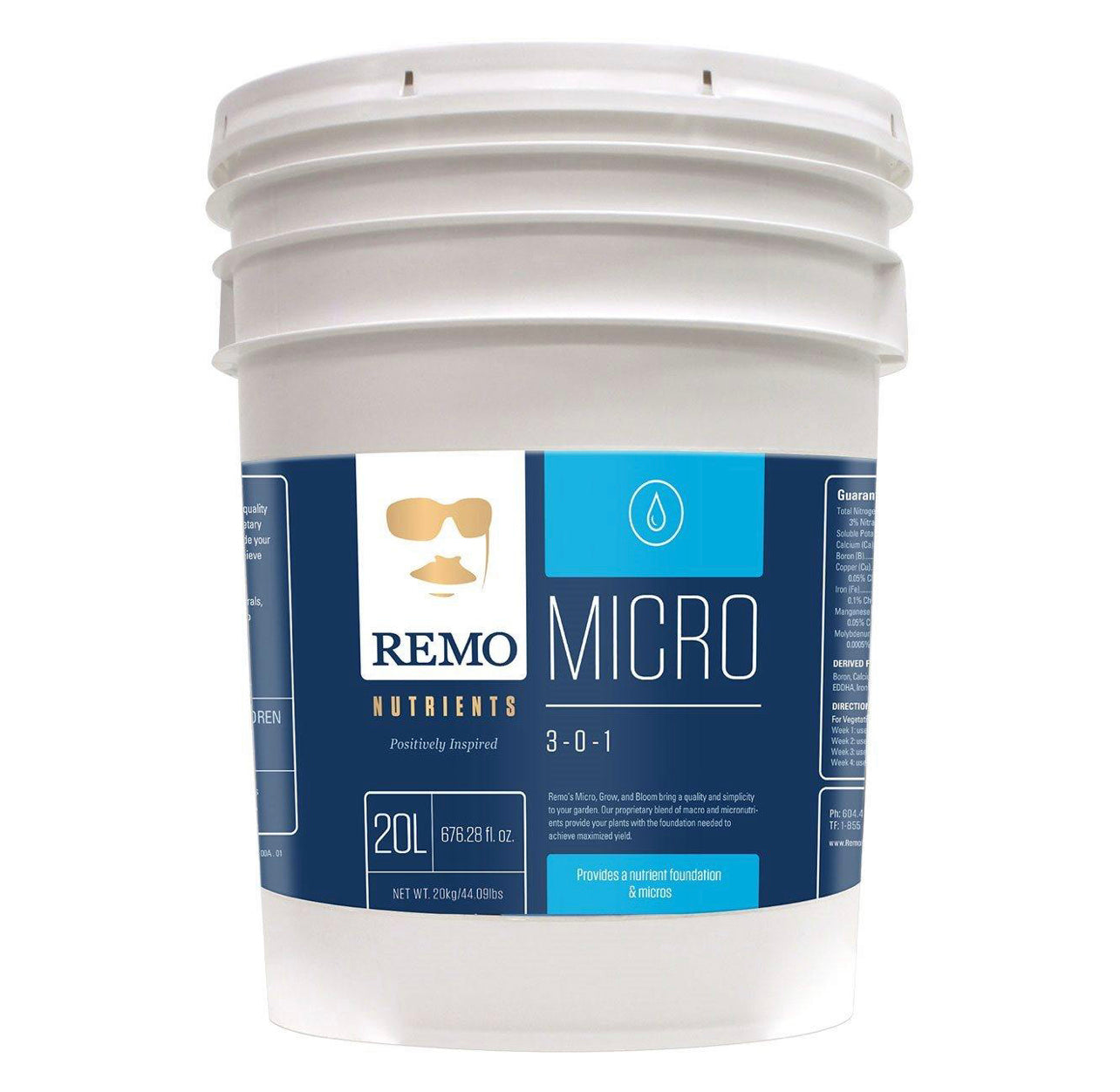 Remo Nutrients Micro, Grow, Bloom