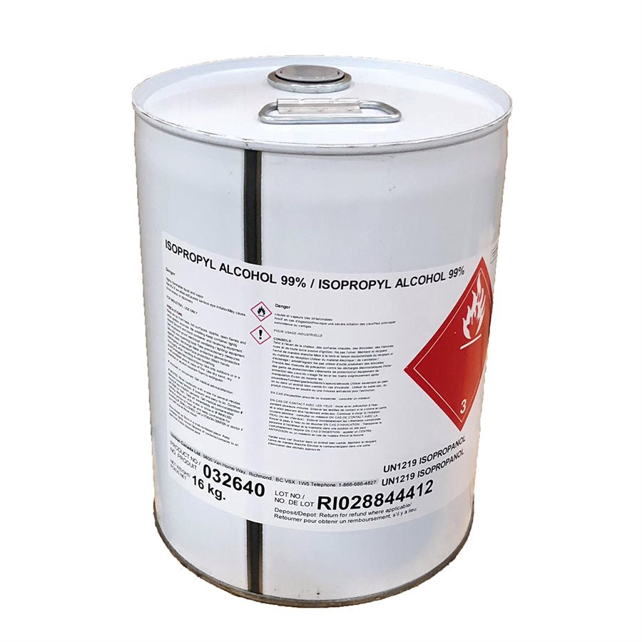 Alcool isopropylique 99 % 5 gallons (commande spéciale)